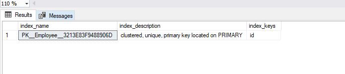 Differences between SQL server Index scan and Index seek | GeoPITS